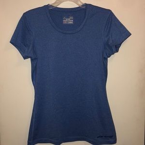 Under Armour blue fitted work out T